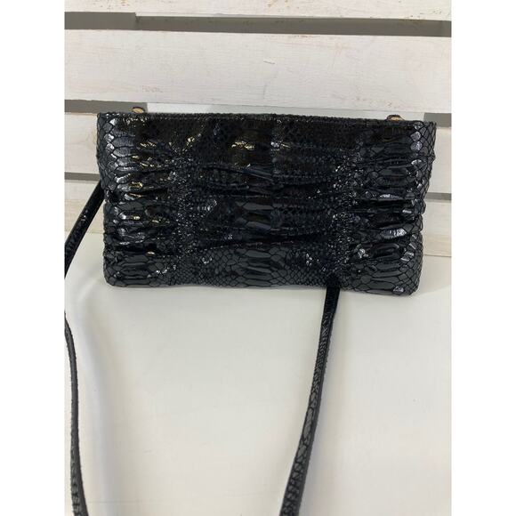 MICHAEL KORS, SMALL BLACK ANIMAL PRINT CROSSBODY BAG - Picture 3 of 12